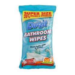 Duzzit Wipes Bathroom 50 Pack